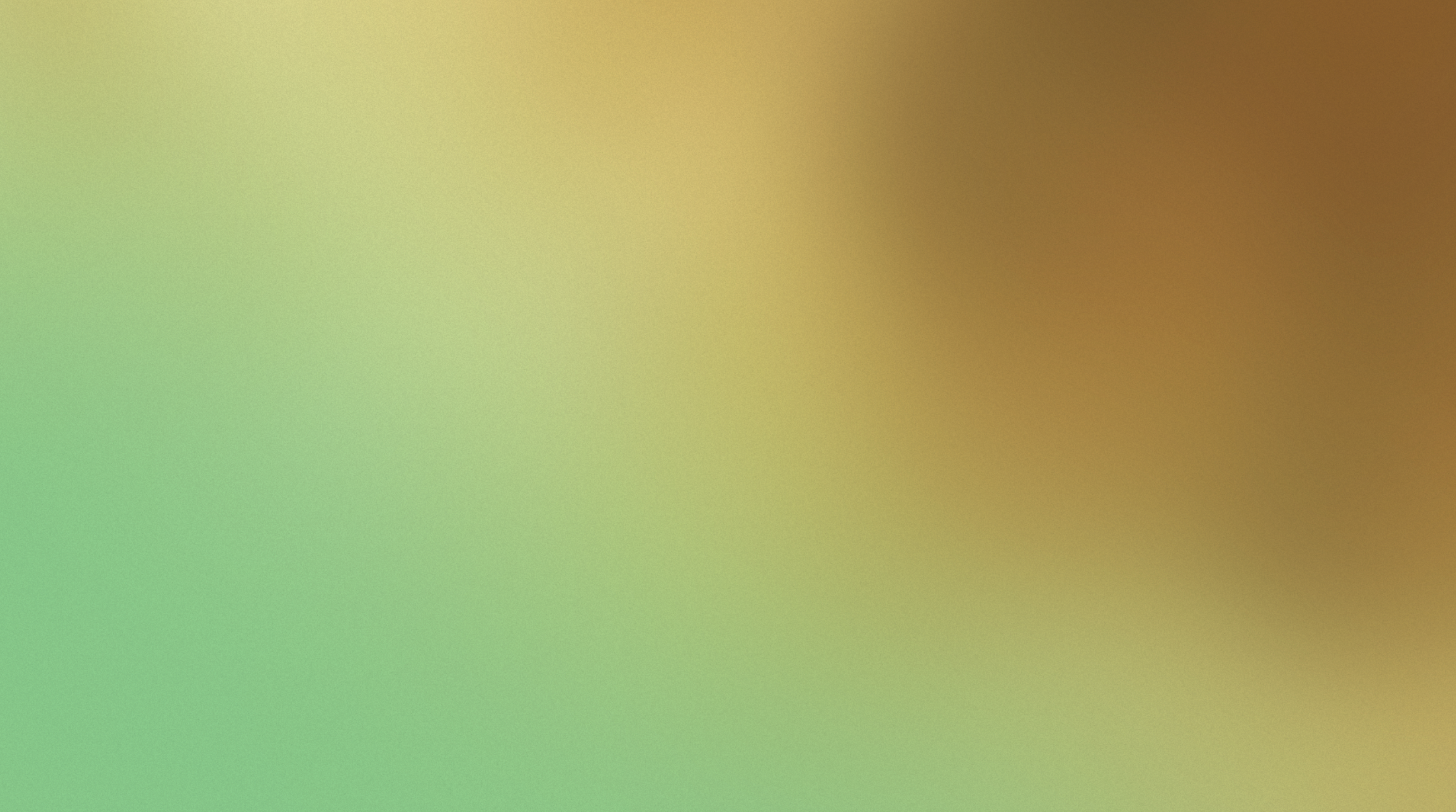 Drop of Sunshine brand color gradient: green to gold